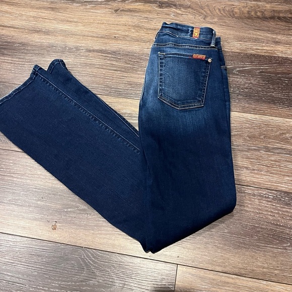 7 For All Mankind The Skinny Bootcut Size 27 jeans - Picture 1 of 8